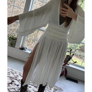 Jen's Pirate Booty Lapis Midi Dress Small